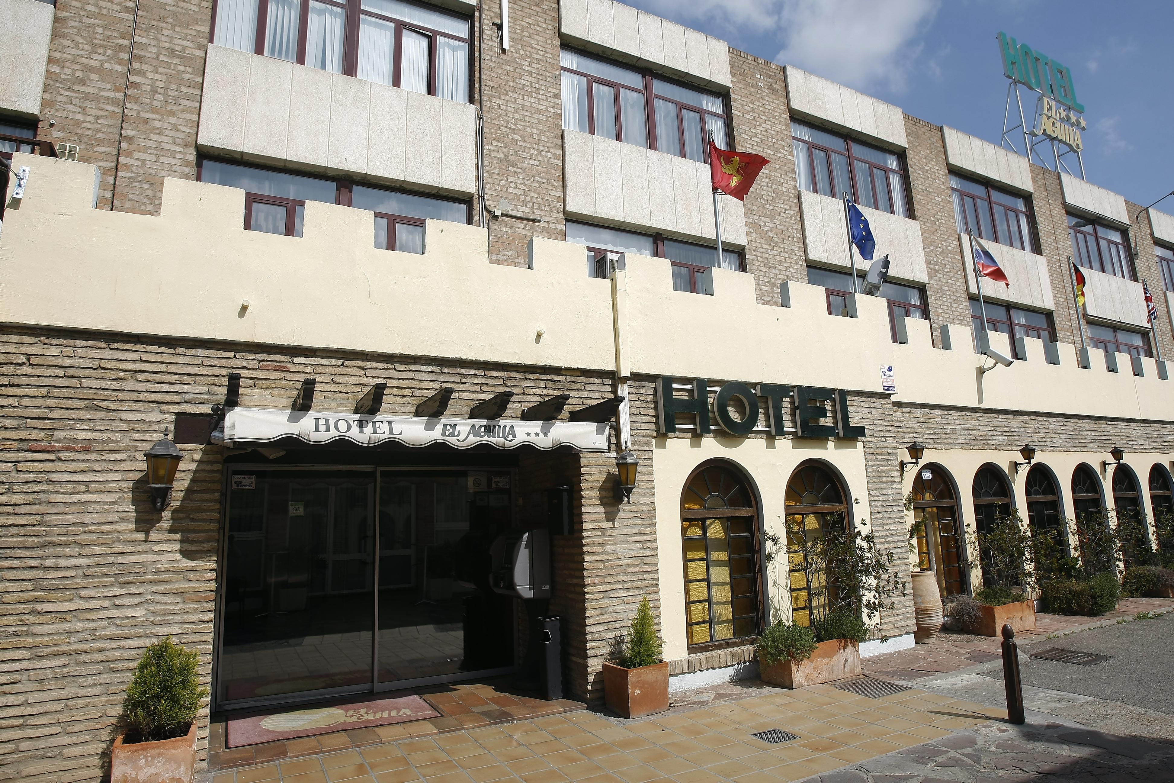 Hotel El Águila Utebo Exterior foto